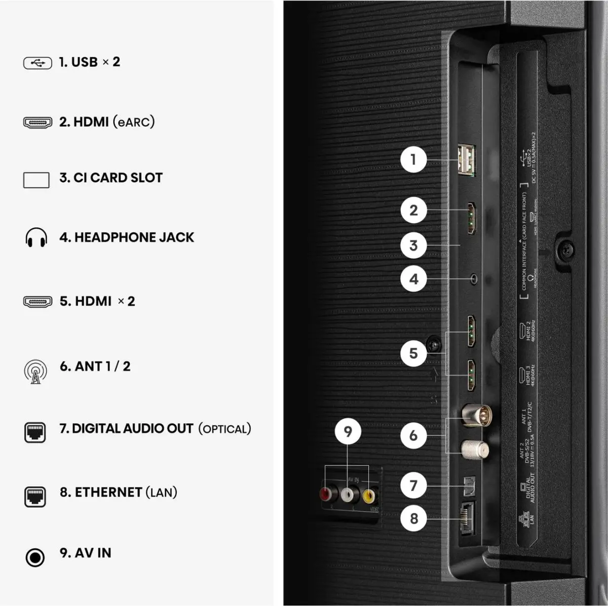 Hisense 58A6S 58 collu 4K Ultra HD Smart TV Photo 11