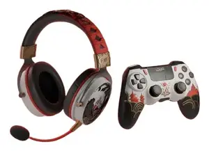 Lexip Assassin’s Creed Shadows 'Assassin' Box PC Game Headset Controller — Wireless Bluetooth/RF/USB Type-C, Built-in 300 mAh Battery