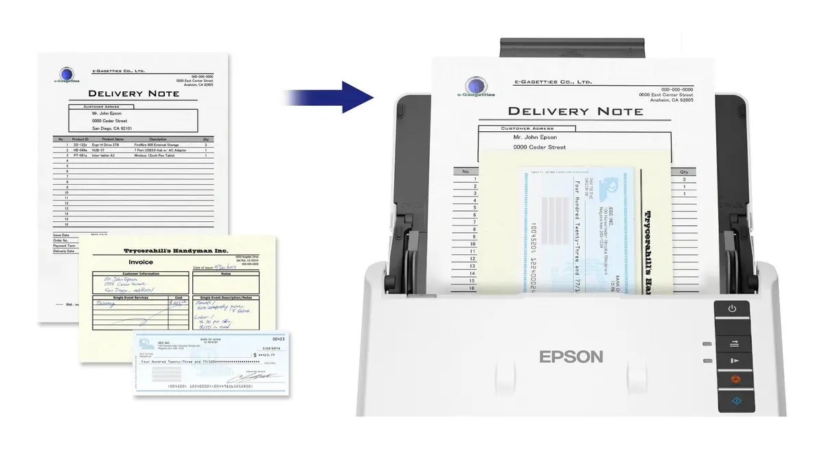 Сканер Epson WorkForce DS-530III Photo 9