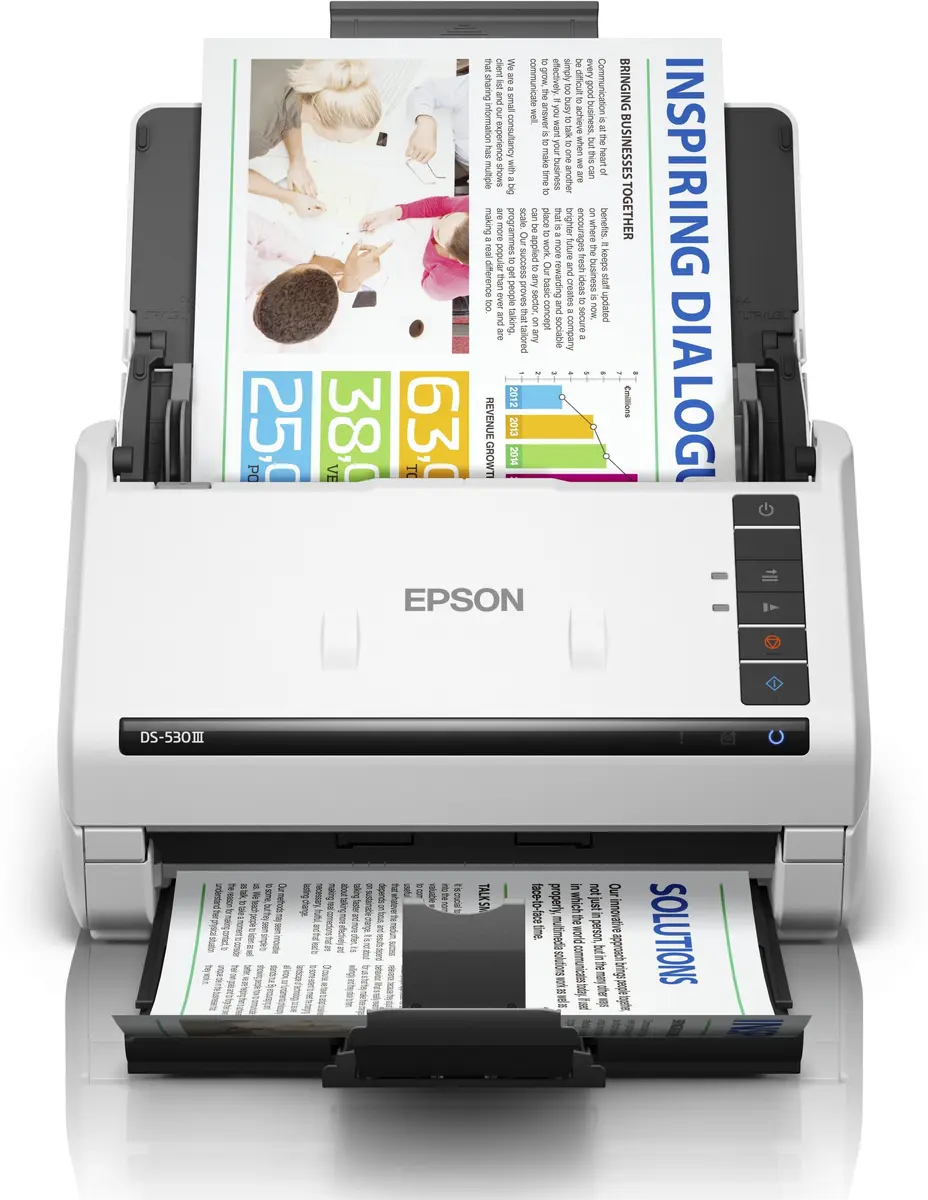 Epson WorkForce DS-530III Lokšņu dokumentu skeneris