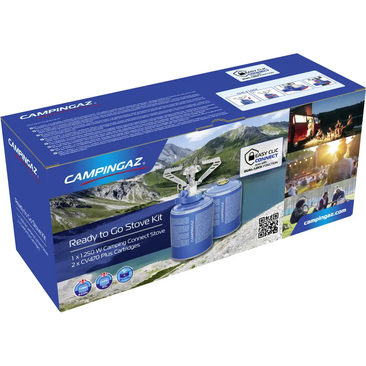 Campingaz Camping Connect + 2 CV 470 Plus плита 1.25 кВт Photo 2