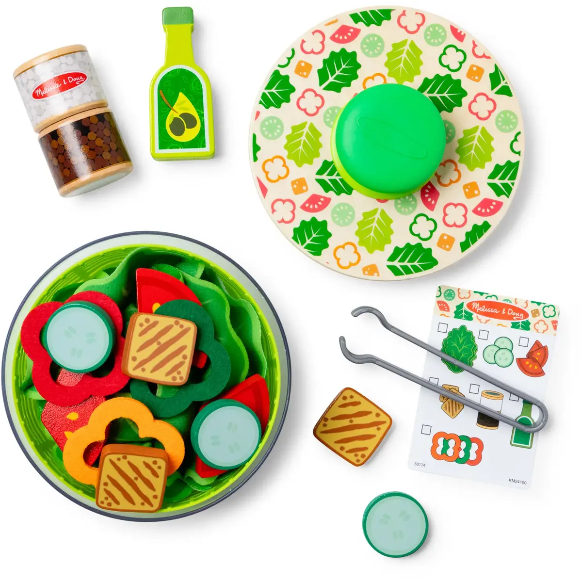 Salātu centrifūgas rotaļu komplekts Spinmaster Melissa & Doug Photo 2