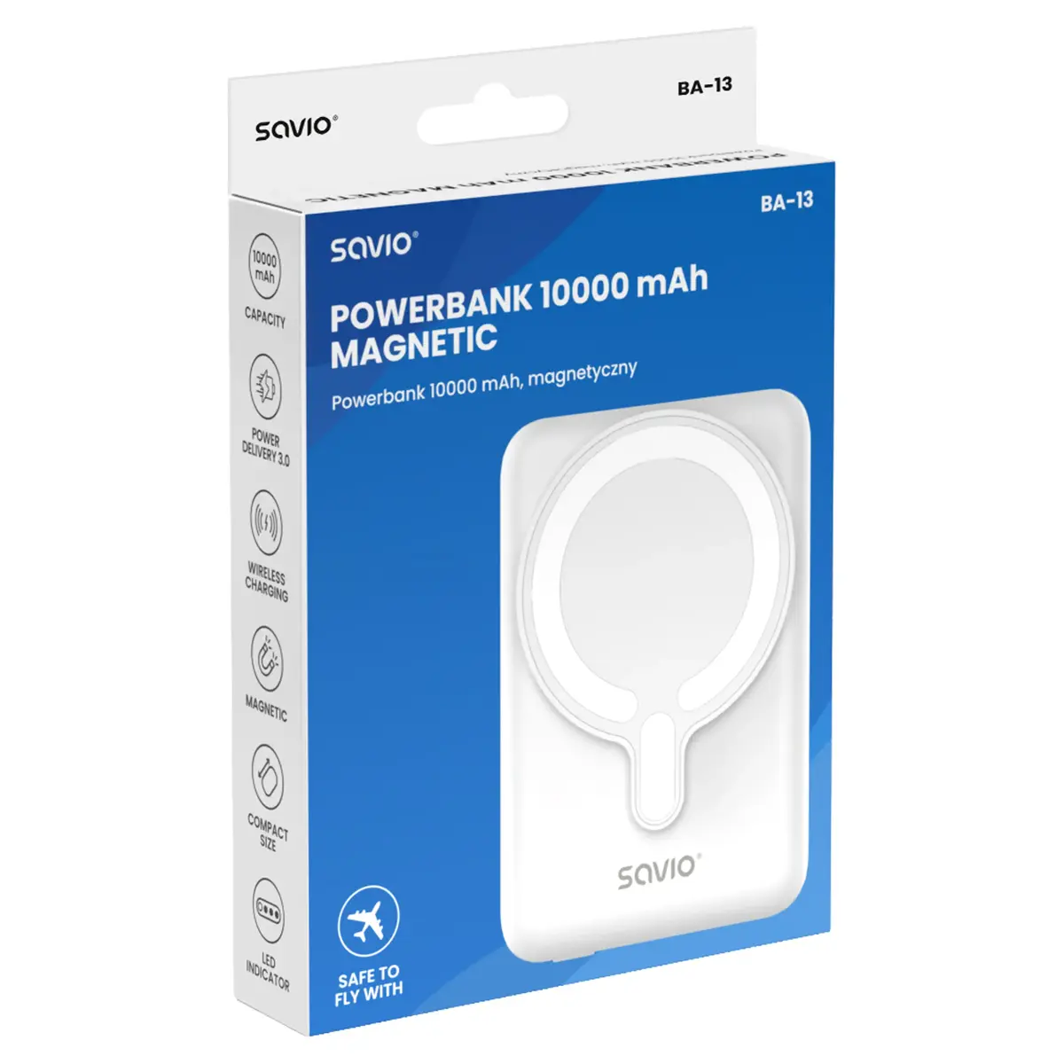 SAVIO BA-13 power bank 10000 mAh Photo 4