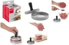 METALTEX Пресс для бургеров Burger Chef — алюминий и PP, диаметр 115 мм, 1 шт.