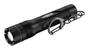 Hand flashlight ANSMANN TA90B — SMD LED 3W, AAA battery, aluminium/plastic housing, black, IP20