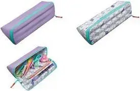 Пенал Maped XXL Classic Pastel Sweet Purple — треугольная форма, XXL-открытие, 2 переворачиваемые стороны