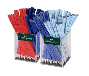 Graphite pencil Faber-Castell 111940 B — triangular jumbo grip, 72 pcs, multicolour