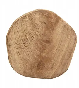 Coaster Boltze ORION Mango Wood 10 cm – natural wooden cup coaster