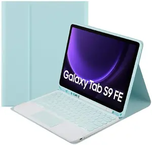 Strado keyboard case with touchpad for Samsung Galaxy Tab S9 FE 10.9 (SM-X510/SM-X516) and S10 FE 10.9 (SM-X520/SM-X526)