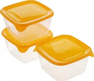 Keter square storage container set 3 pcs 1.2 L – Keter CURVER 182221