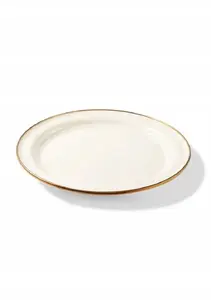 GSI Outdoors Mesa Plate 263 mm (10.375") Cream — Camping Dinner Plate