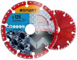 Dimanta griešanas disks Smart365 MetalCut 125 mm metālam un cietiem materiāliem (MPN 10-125MC)
