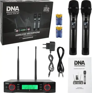Bitmat DNA DNA VM dubultais rokas mikrofons — dual vocal set