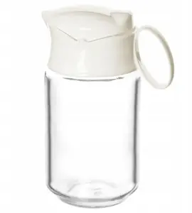 Milk Jug Lumarko ORION glass 235 ml with spring lid (ORI_155302)