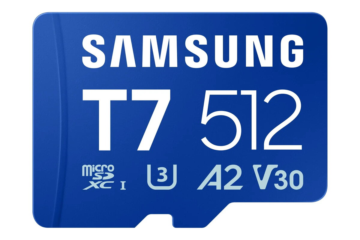 Samsung T7 microSD karte 512 GB