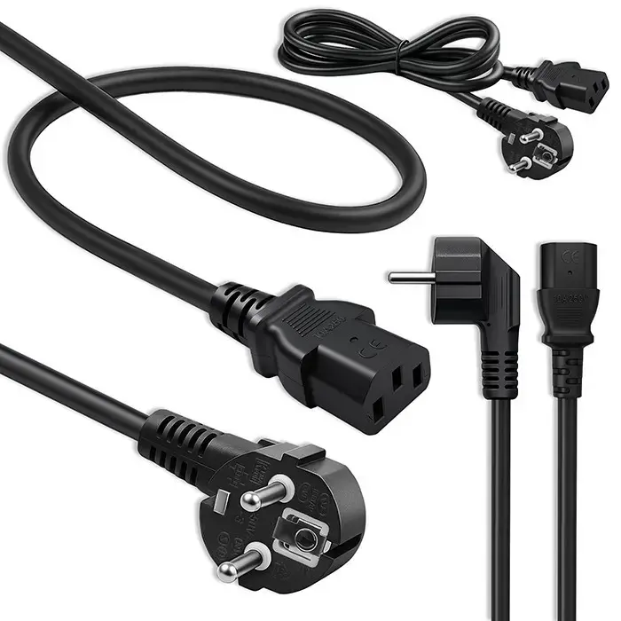 Силовой кабель QOLTEC SCHUKO → IEC C13 1,5 м Photo 6