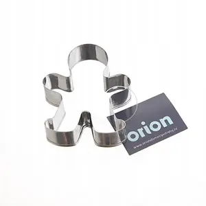 Cookie Cutter (Gingerbread Man) Lumarko ORION — Stainless Steel, 6.5 x 5.5 cm, Dishwasher Safe