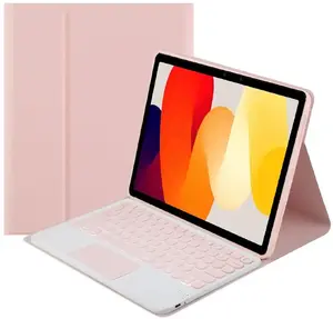 Keyboard case Strado for Redmi Pad SE with Bluetooth, pink
