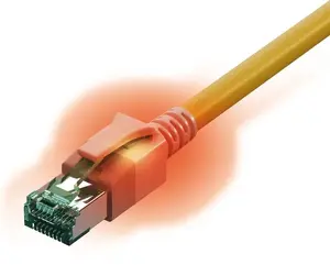 Networking cable EASYLAN CS1OYADAD0020 Cat6a S/FTP (S-STP) Yellow RJ-45 to RJ-45 2 m