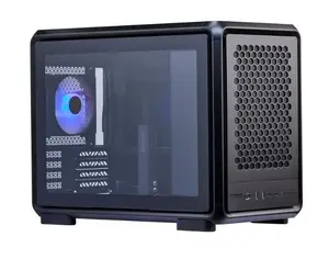 Cooler Master MasterFrame 400 Mesh Midi Tower PC Case Black and Transparent with Micro ATX and Mini-ITX Support