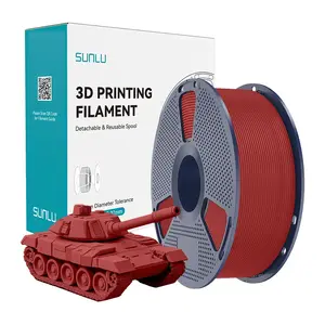 3D Printer Filament Sunlu PLA+ High-Speed Red – PLA+ high-flow printing material