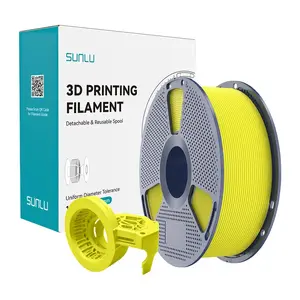 Sunlu PETG High-Speed Matte Filament Yellow — 3D printing PETG, high-flow matte finish