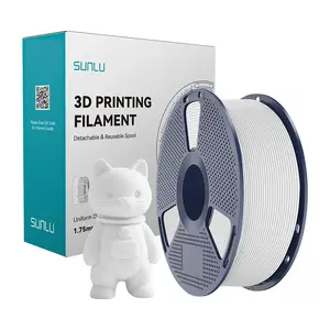 PLA Matte Filament White – Sunlu PLA M W, 3D printer filament (matte finish)