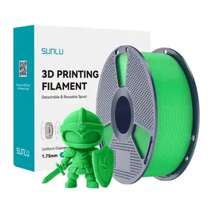 Sunlu PLA+ pavediens (zaļš) — Sunlu PLA+ G 1.75 mm saderīgs 3D drukāšanas pavediens