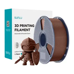 Filaments Sunlu PLA+ Chocolate — 1.75 mm, PLA+ materiāls FDM 3D printeriem