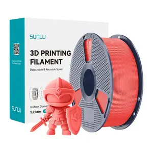 Sunlu PLA+ Filament (Cherry) — PLA+ 1.75mm for FDM 3D Printers