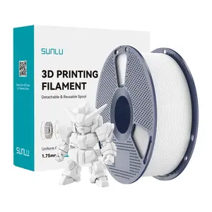 3D printer filament Sunlu PLA+ 2.0 (White) — PLA+ 1.75 mm compatible spool