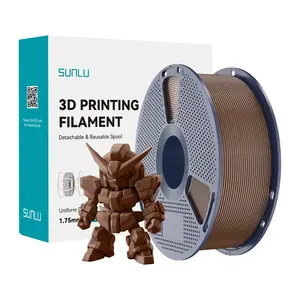 Filament Sunlu PLA+ 2.0 (Coffee Brown) — PLA+ 1.75 mm for FDM 3D Printing