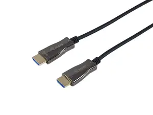 EQUIP HDMI 2.0 Active Optical Cable AM–AM, 100 m, HDMI Type A male–male, gold-plated contacts, 4K/60Hz support