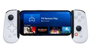 Gamepad BROCK Backbone One for iPhone PlayStation Edition White – Lightning wired controller for iOS, PC, PlayStation, Xbox