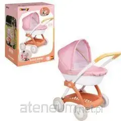 Leļļu rati SMOBY Baby Nurse Stroller modelis 7600254124 rotaļām un leļļu pārvadāšanai