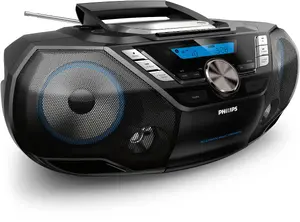 CD Soundmachine Philips AZB798T/12 — CD player, DAB/DAB+/FM radio, MP3/WMA, 12W RMS, LCD blue backlight