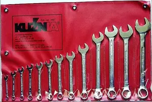 Combination Wrench Set BAHCO 5006 — Forged Cr-V 9 pcs, 8–24 mm