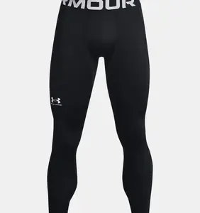 Vīriešu kompresijas legingi Under Armour ColdGear — 80% poliesters / 20% elastāns, 4-way stretch, melni