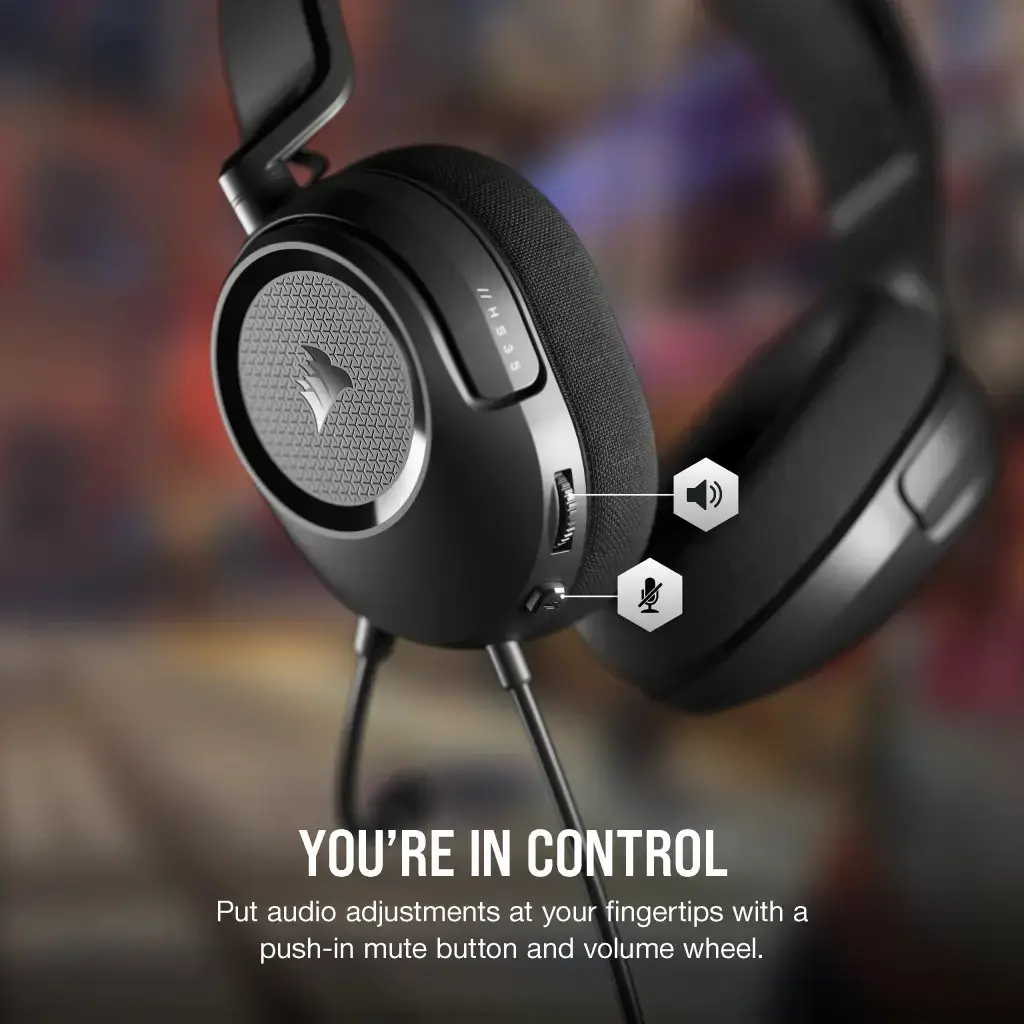 CORSAIR HS35 SURROUND v2 Austiņas Photo 5