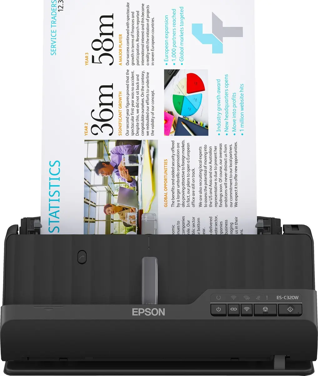 Epson ES-C320W ADF skeneris Photo 15