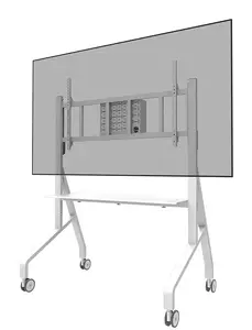 TV trolley Vogel's / Neomounts FL50-575WH1 for 65–115" screens, white, steel, 125 kg capacity