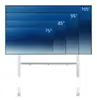 Vogel's Neomounts FL50-575WH1 TV ratiņi 65–115" Photo 3