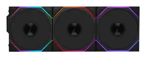 Вентилятор для корпуса Lian Li 12TLLCD1W3B 120 мм чёрный FDB 12 В