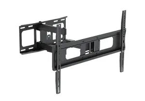 Full-motion TV wall mount Sunne 37-86-EA2 for 37–86" screens, max load 50 kg, VESA 200x200–600x400, black