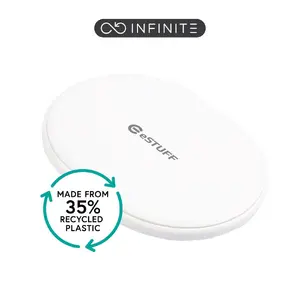 eSTUFF ES638003 Wireless Smartphone Charger White Indoor USB Power