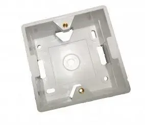 Outlet box Lanview LVN126080 — recessed EURO back box, white