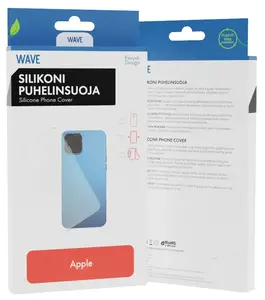 Telefona vāciņš Wave priekš Apple iPhone 15 Pro, caurspīdīgs, piemērots 15.5 cm (6.1") ekrānam