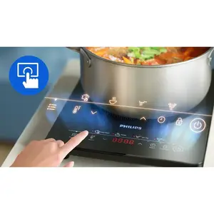 Easy control with intuitive touch-panel display