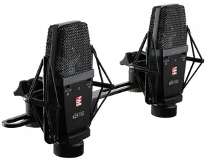 sE Electronics sE 4100 Pair — Small-Diaphragm Condenser Stereo Microphone Pair for Instruments and Field Recording