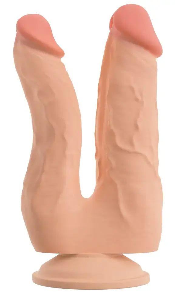 Nature Skin Bendable Double Penetrator двойной фаллоимитатор Photo 5